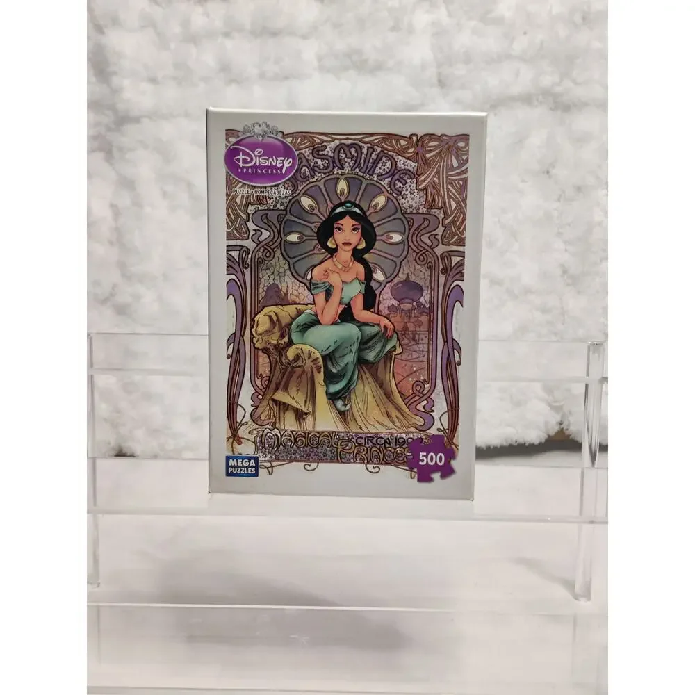 Disney Princess Art Nouveau 500 Piece Puzzles Lot of 5 - NIB/Sealed